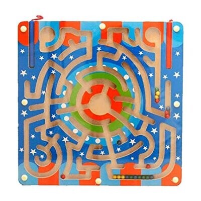 Square Magnetic Hand Eye Co-Ordination Maze - Space