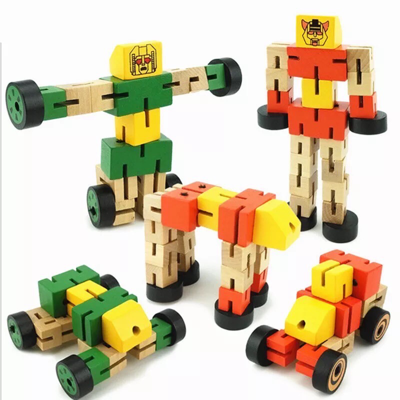 Extra Large Wooden Transformers