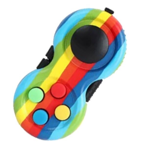 Fidget Pads, Designs Available: Rainbow