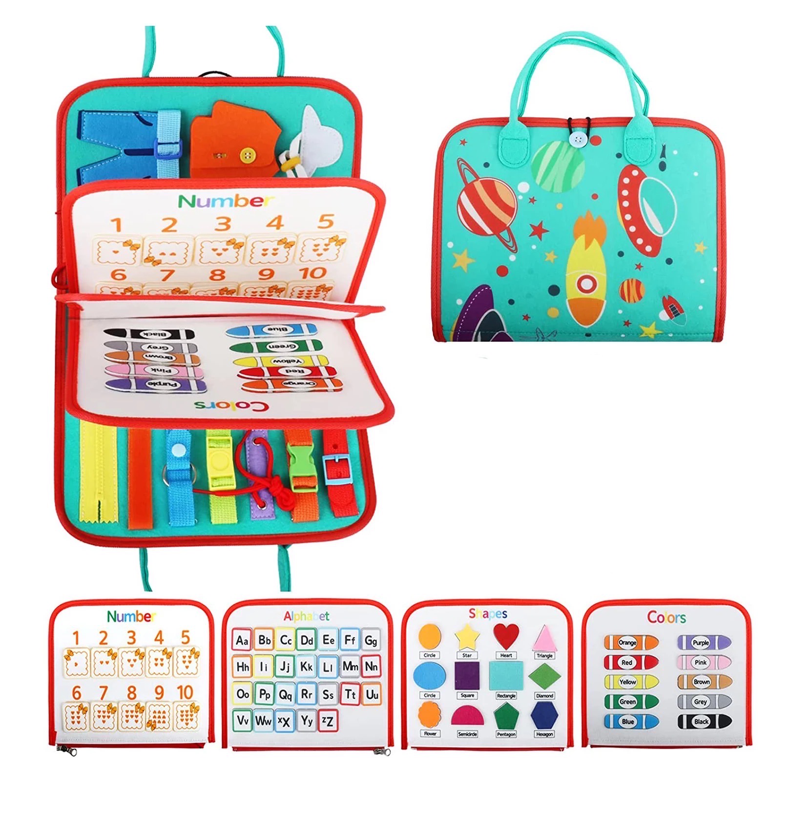 Busy Book - Portable