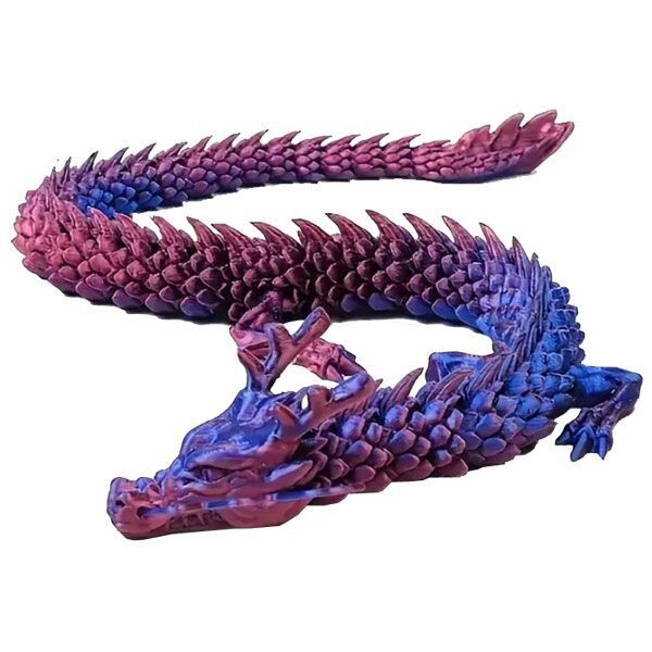 3D Printed Holographic Dragon