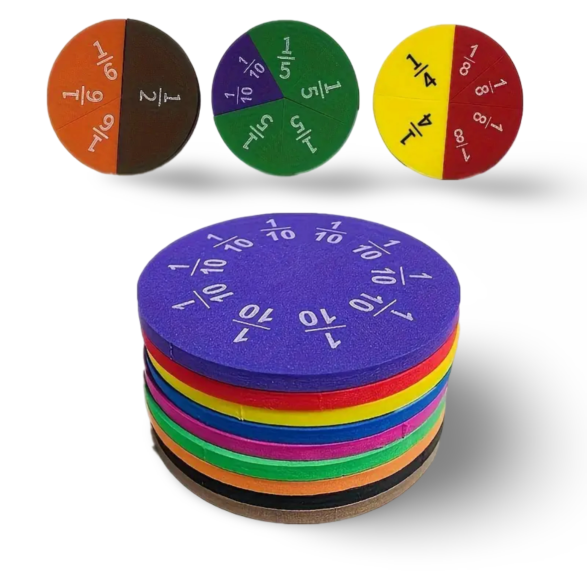 Fraction 51 Piece Set