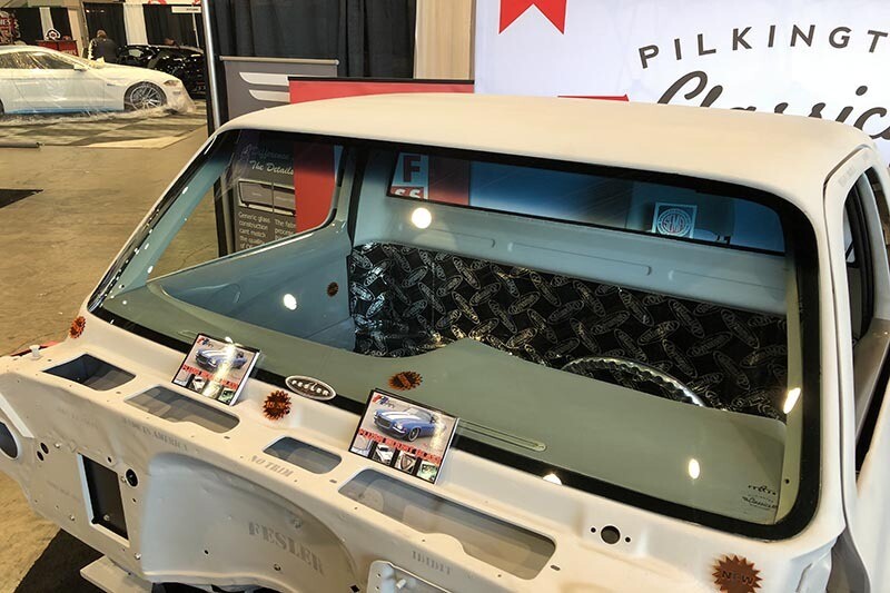 Fesler Flush Mount Glass 1973-87 (Front and Rear)(Drop Ship Item)