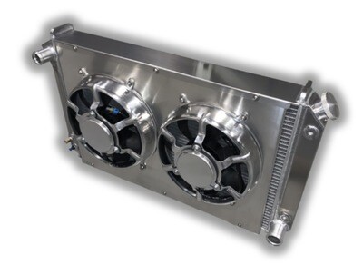 Entropy Radiator (Tall)Dual HPX Fans Supports 600 Horsepower (Drop Shipped Item)