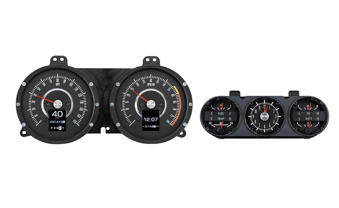 Dakota Digital Retrotech 67 Camaro Dash and Console RTX gauges (Drop Shipped Item)