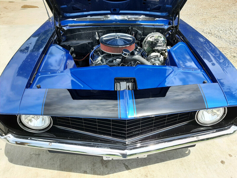 67-69 Camaro Core Support Cover with Side Panels - Engine Bay