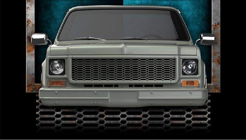 Van Fab Mesh Grille for 73-80 Square Body