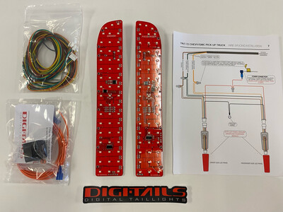 Digi-tails 12” Led Boards For Alumicraft One Piece Taillights