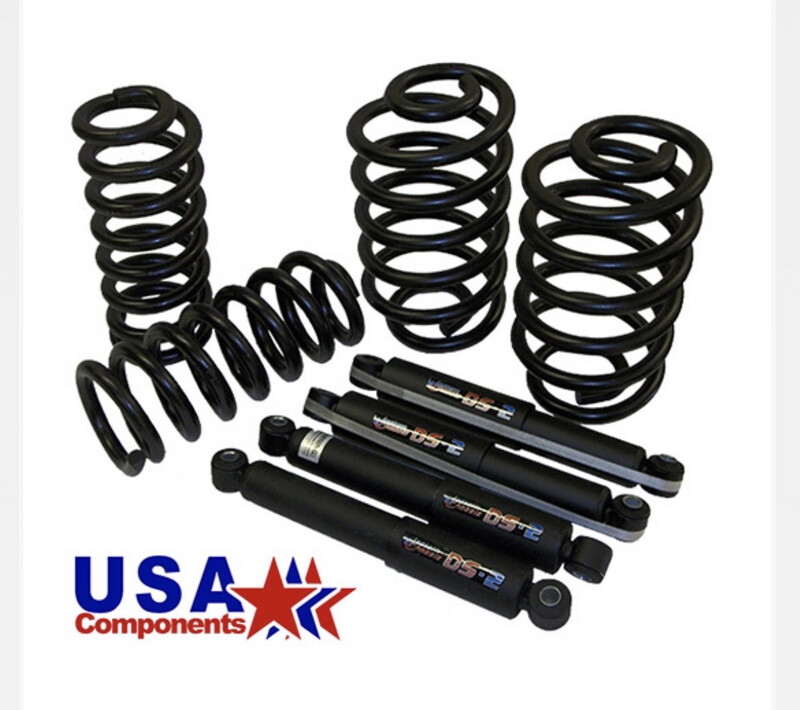 Lowering Coil Springs And Shocks For 1963-72 C10 Suspension