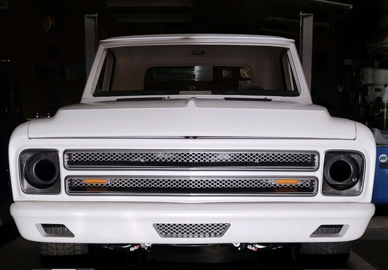 Van Fab Mesh Grille for 67-68 C10