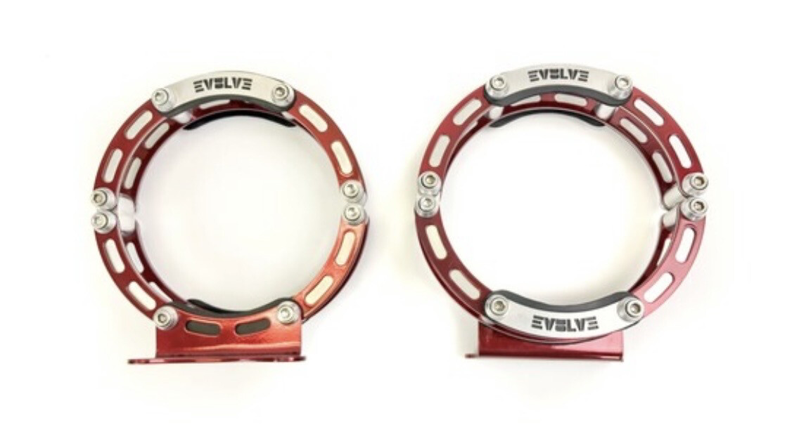 Evolve Tank Bracket System - Dual Clamps