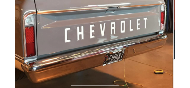 Smoothie Rear Bumper-Chrome