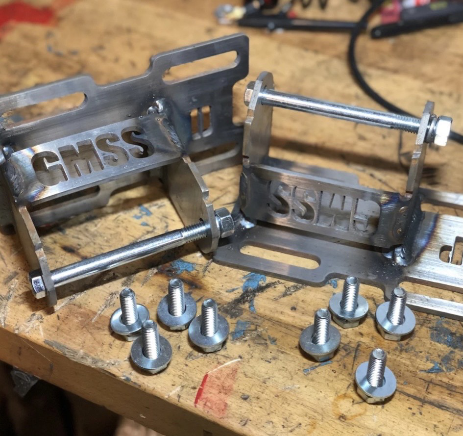 73-87 GMSS Adjustable LS Motor Mounts (Ships From Manufacturer)