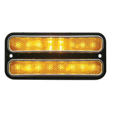 United Pacific 1968-72 LED Front Fender Marker Lights-Pair