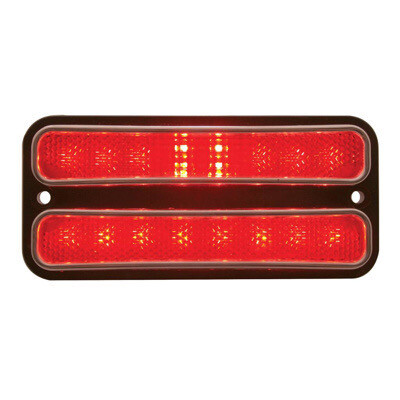 United Pacific Rear LED Marker Lights 68-72 Pair
