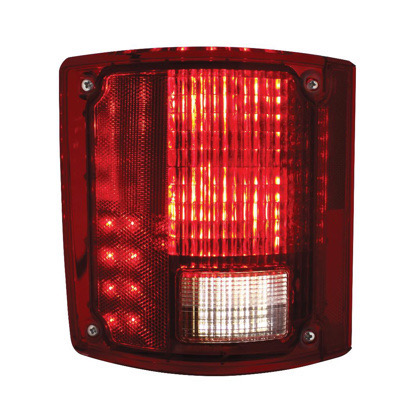 United Pacific Sequential LED Tail Light Without Trim 73-87 Drivers And Passenger Side