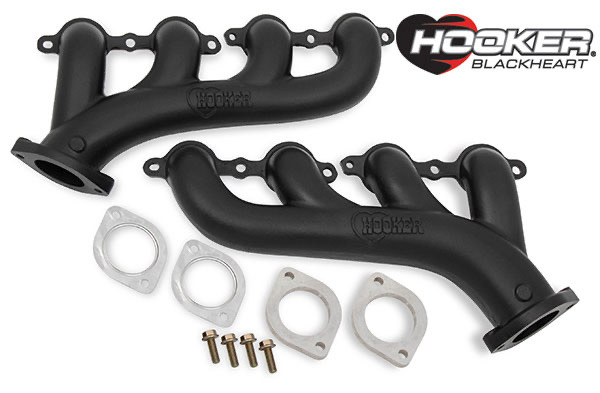 Hooker Black heart LS Swap High Flow Universal Exhaust Manifolds 2.5”