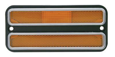 Deluxe Side Marker Light With Stainless Steel Trim and Gasket