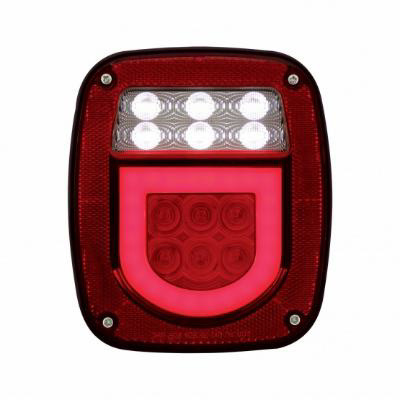 United Pacific GloLight Universal LED Tail Light-Pair
