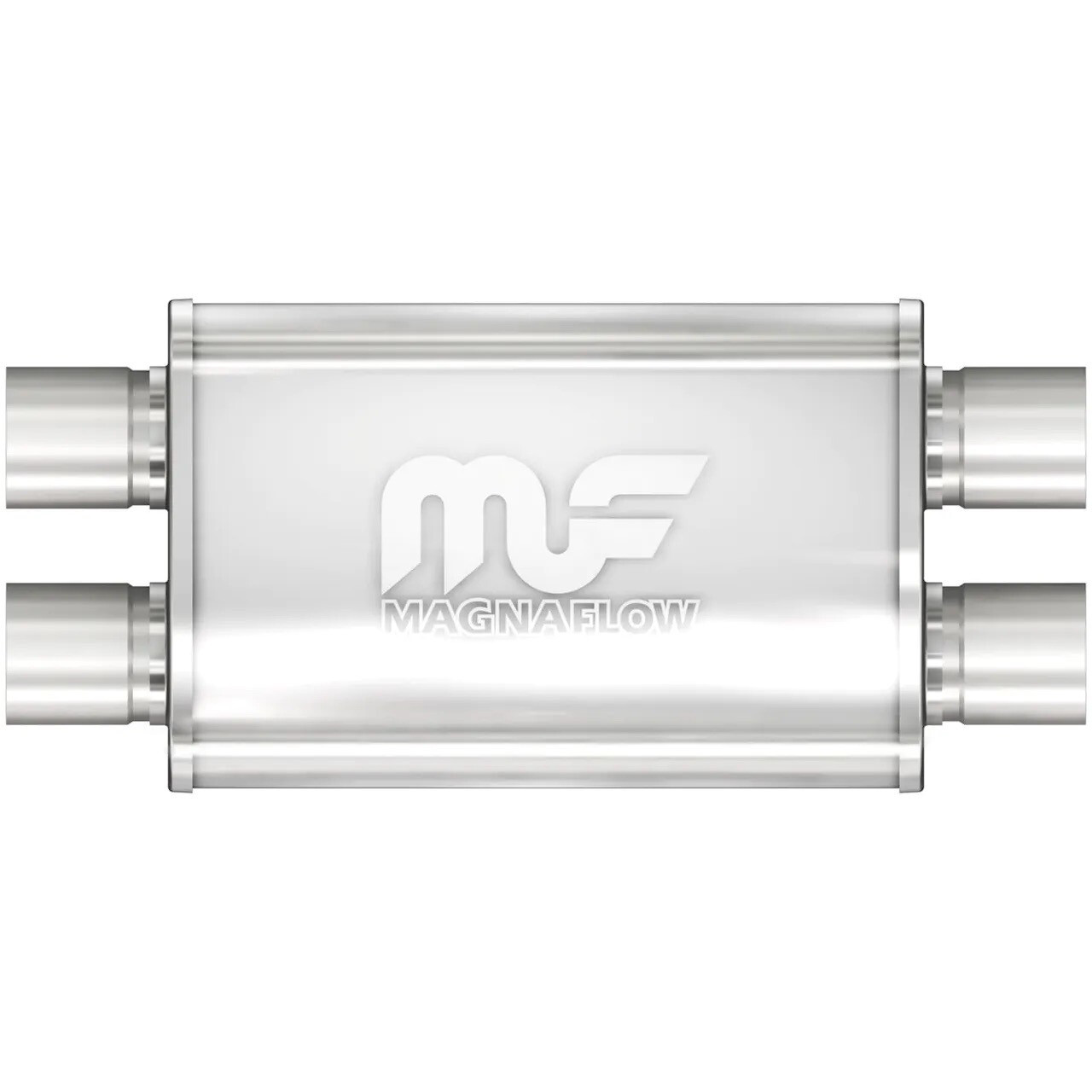 Magnaflow Oval Dual Inlet/Dual Outlet 2.5” Muffler