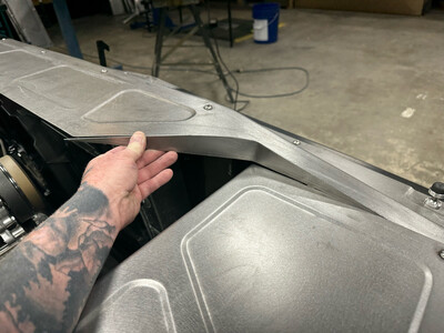 Trim Wings For 67-72 C10 Radiator Cover (Only for Pro Touring design Radiator Cover) Trim Wings For 67-72 C10 Radiator Cover (Only for Pro Touring design Radiator Cover)