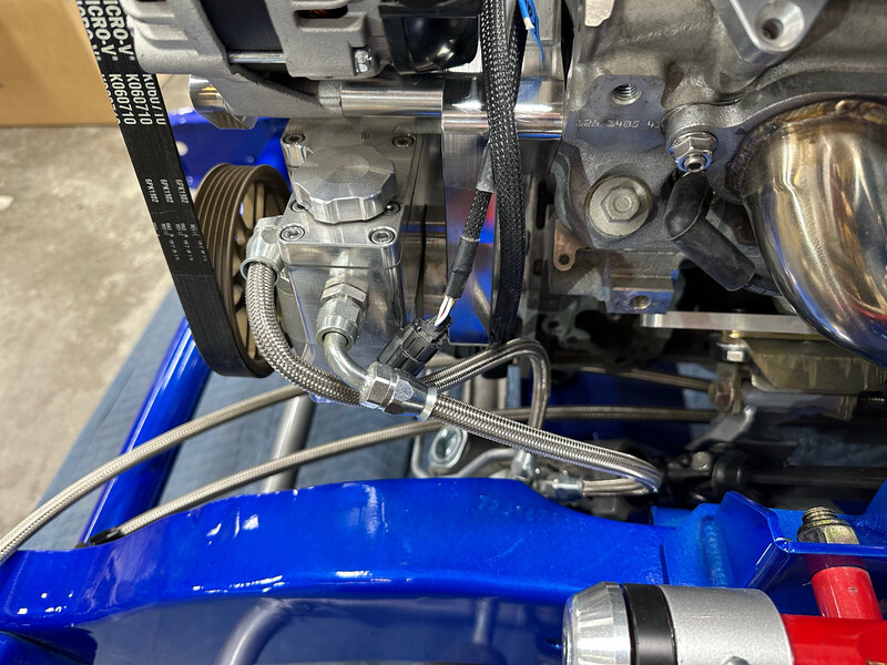 ConcepteOne Steel Braided Power Steering Line Kit