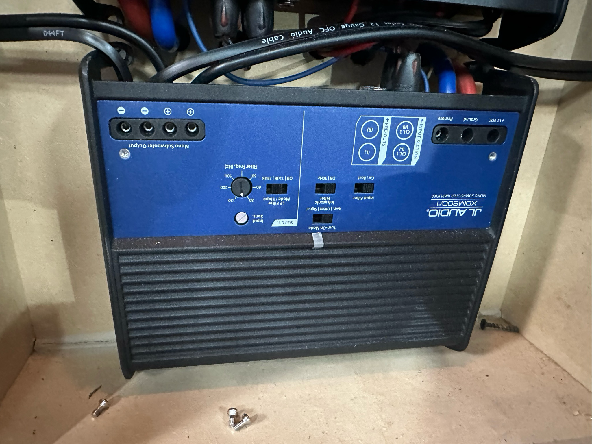 JL Audio XD 600/1 Amplifier