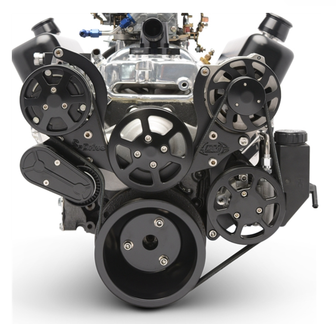 S-Drive Serpentine Pulley Kit Small Block Chevy