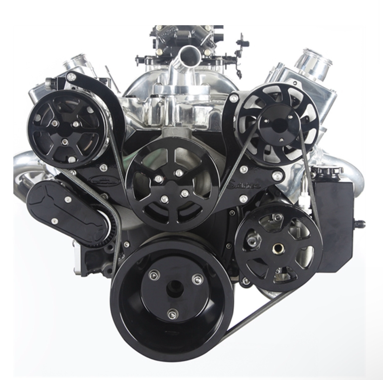 S-Drive Serpentine Pulley Kit Big Block Chevy