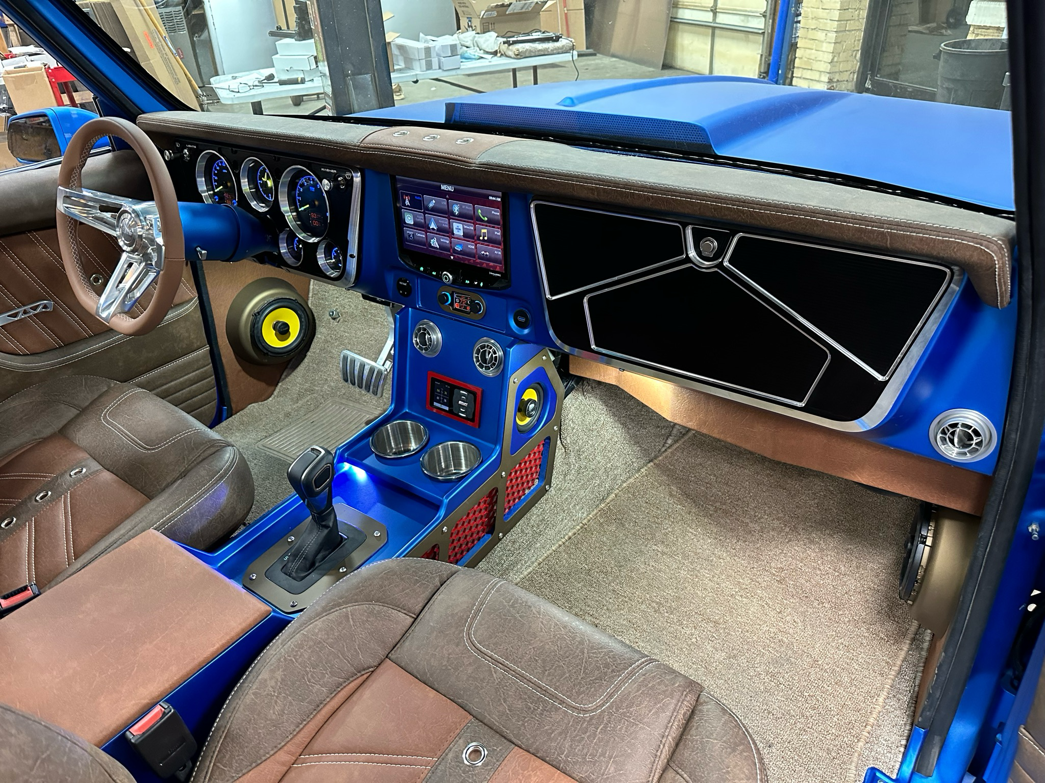 Vintage Air Billet Aluminum A/C Vent- Challenger Style (One)