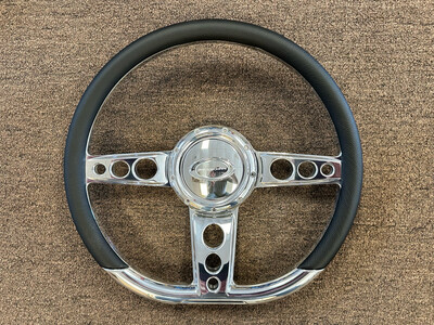 Billet Specialties 14” Trans Am D Shaped Series Steering Wheel