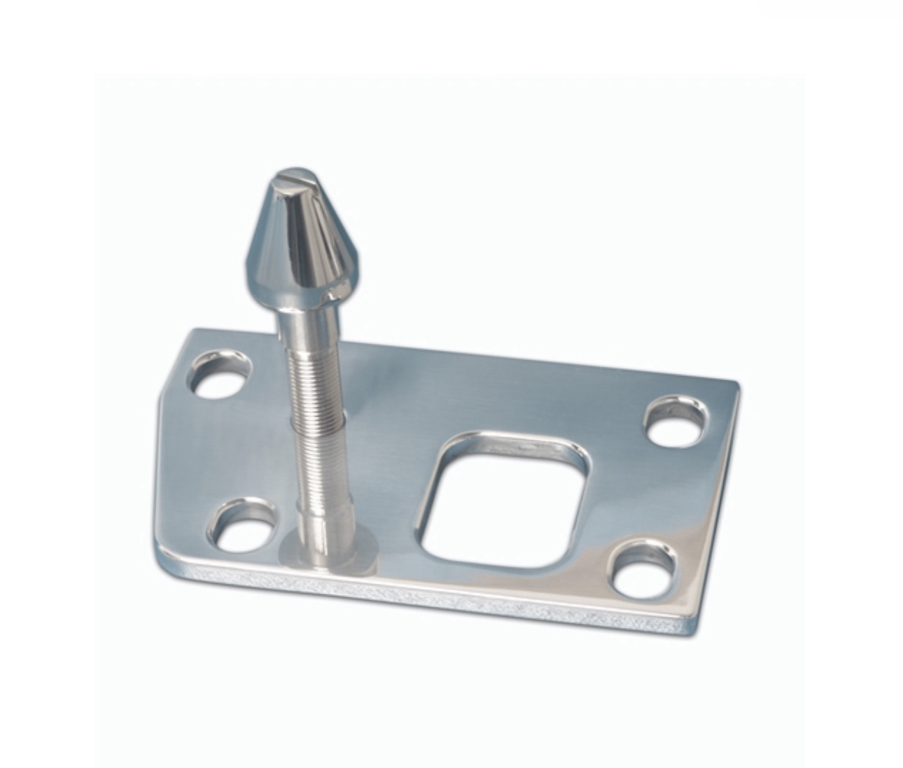 Eddie Motorsports 67-72 C10 Hood Striker Plate- Engine Bay