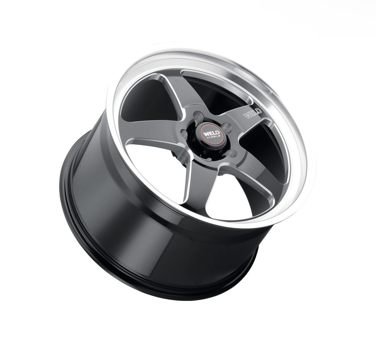Weld Racing Ventura 5 Lug Black/Silver