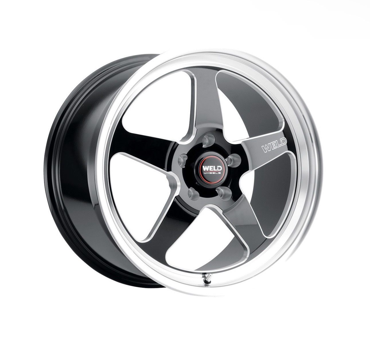 Weld Racing Ventura 5 Lug Black/Silver