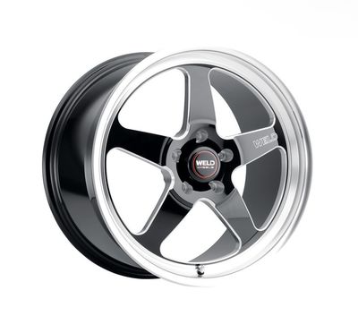 Weld Racing Ventura 5 Lug Black/Silver