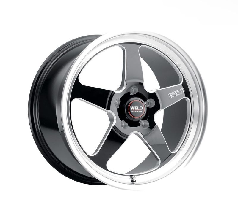 Weld Racing Ventura 5 Lug Black/Silver