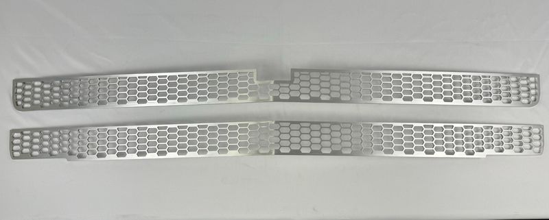 67/68 C10 Alumicraft Billet Aluminum CNC Machined Mesh Grille 2D