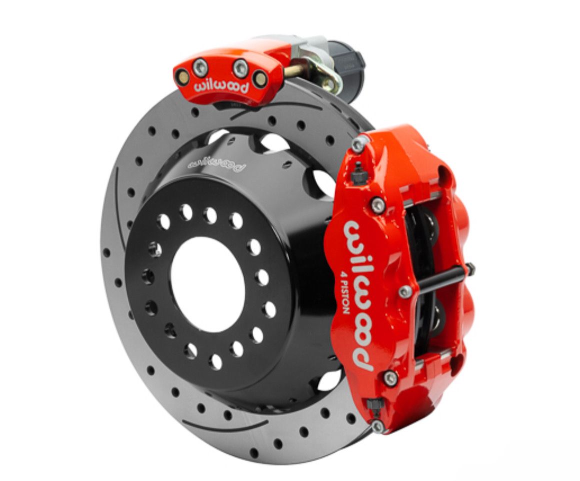 Wilwood Rear Superlite Brakes With Electronic Emergency Brake.
