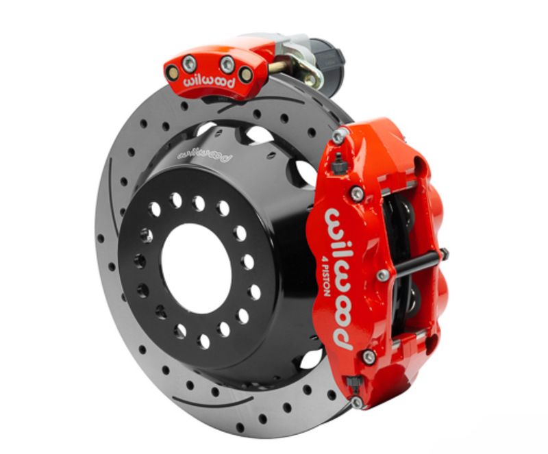Wilwood Rear Superlite Brakes With Electronic Emergency Brake.