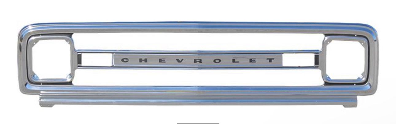 AMD 1969-70 C10 Anodized Aluminum Grille Shell