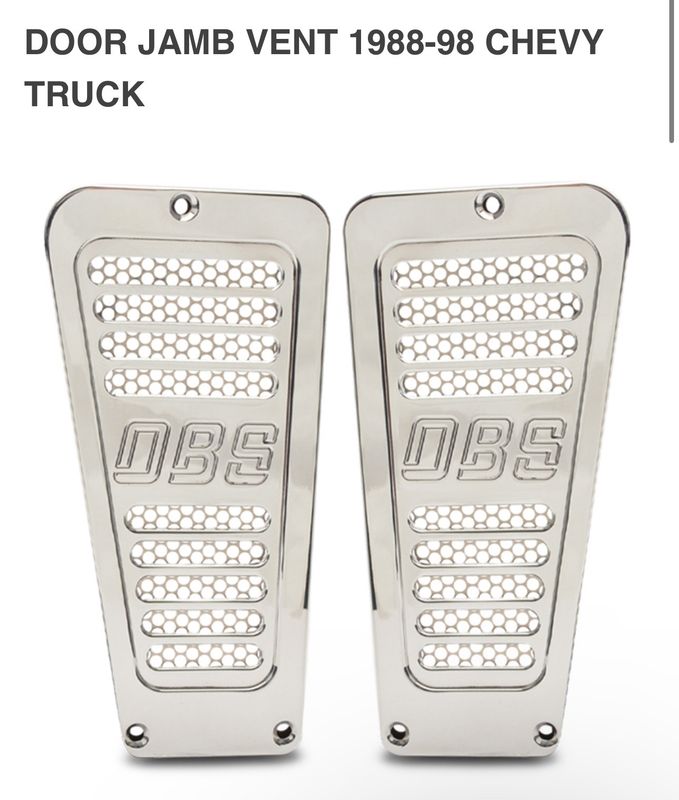 OBS 88-98 Chevy/GMC Door Vents By Eddie Motorsports