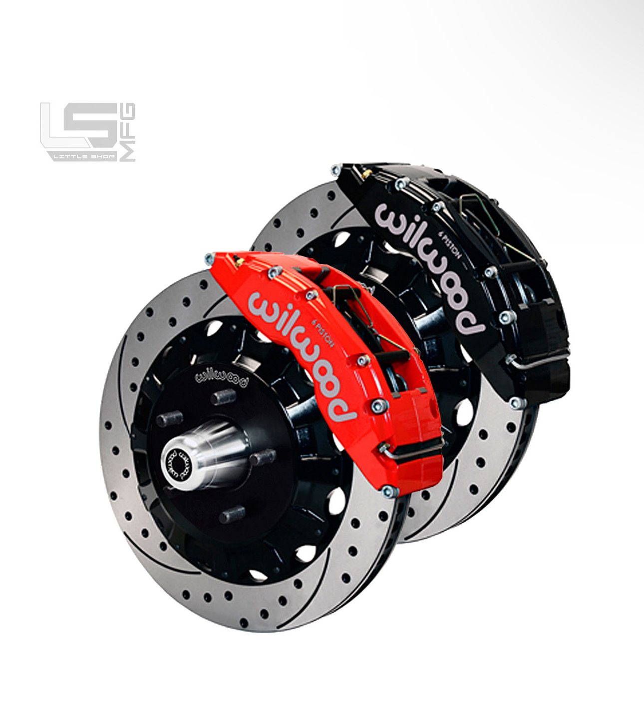 Little Shop MFG 16” Big Brake Kit for 1963-87 Chevy/GMC Truck (Front)
