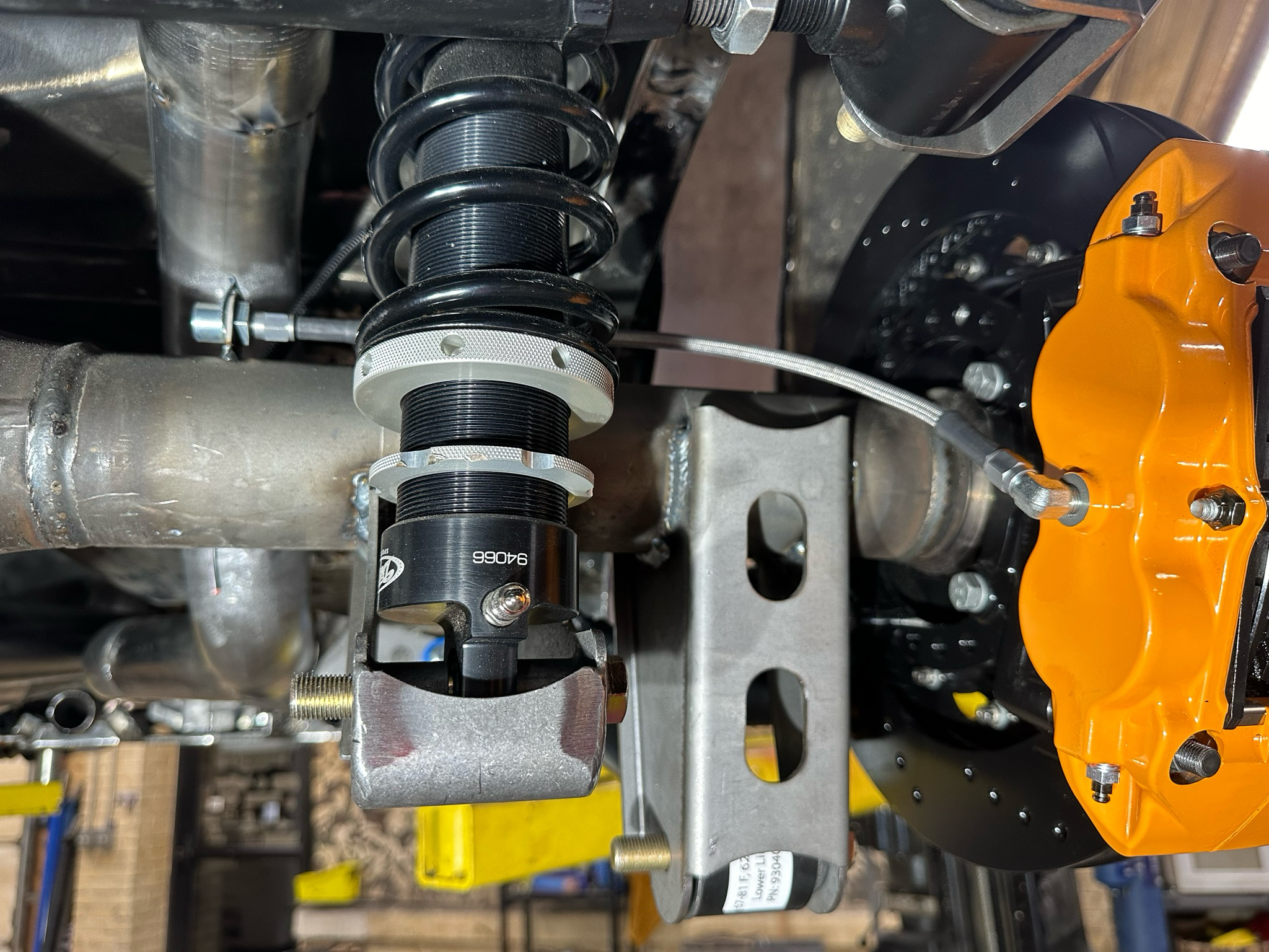 Wilwood Weld On Axle Bracket Brake Line Kit-12” Length