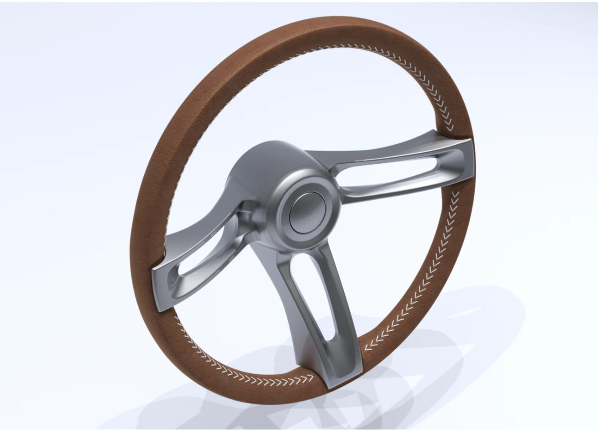 Sparc Industries “Triple Crown” Round Style Steering Wheel