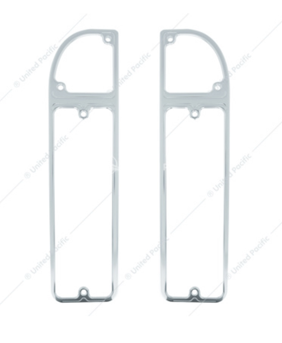 United Pacific Billet Aluminum Tail Light Bezels