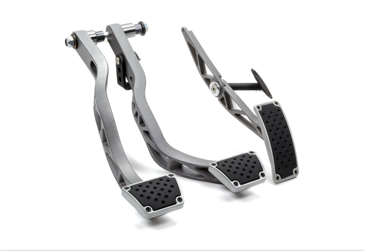 Lokar Clutch, Brake, Throttle Pedal Assembly 1967-69 Camaro/Nova