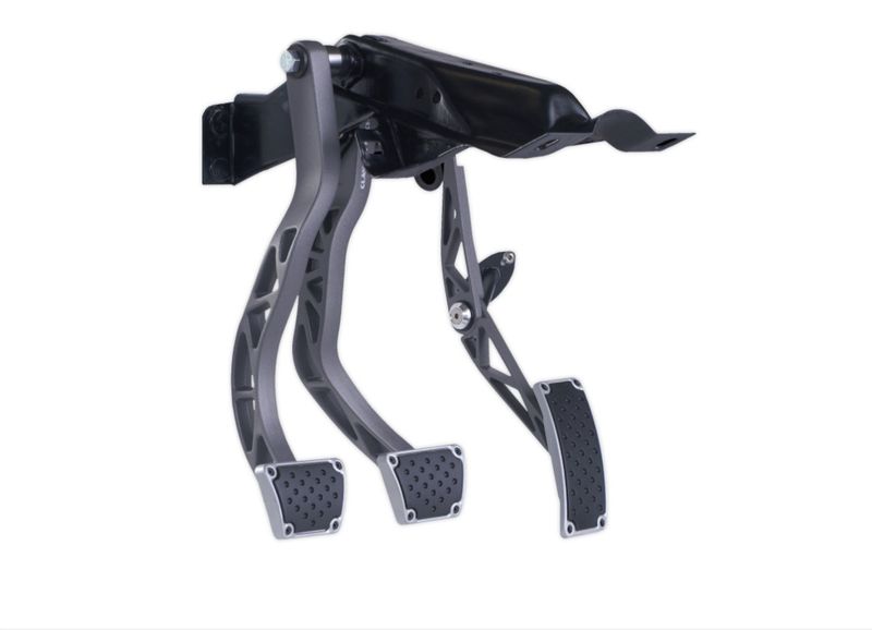 Lokar Clutch, Brake, Throttle Pedal Assembly 1967-69 Camaro/Nova