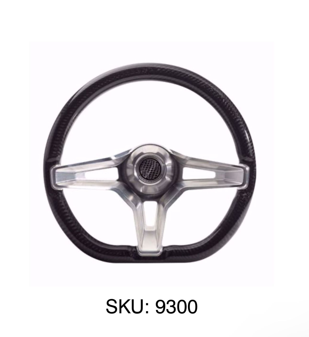 Ringbrothers Billet Aluminum and Carbon Fiber Steering Wheel - The Murph