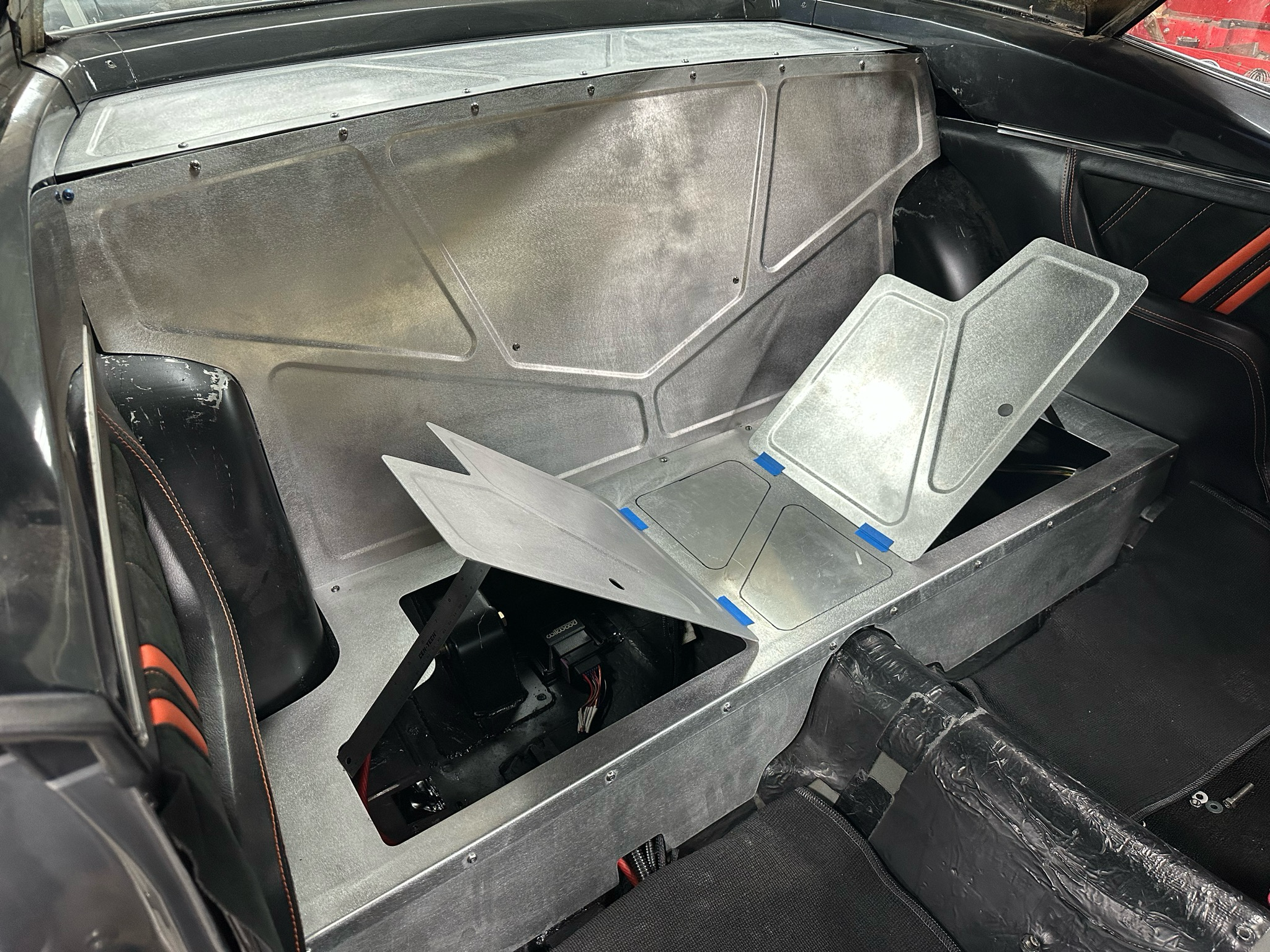 1967-69 Camaro Rear Seat Delete Kit