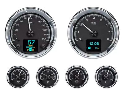 Dakota Digital HDX Round Style Six Piece Universal Gauges